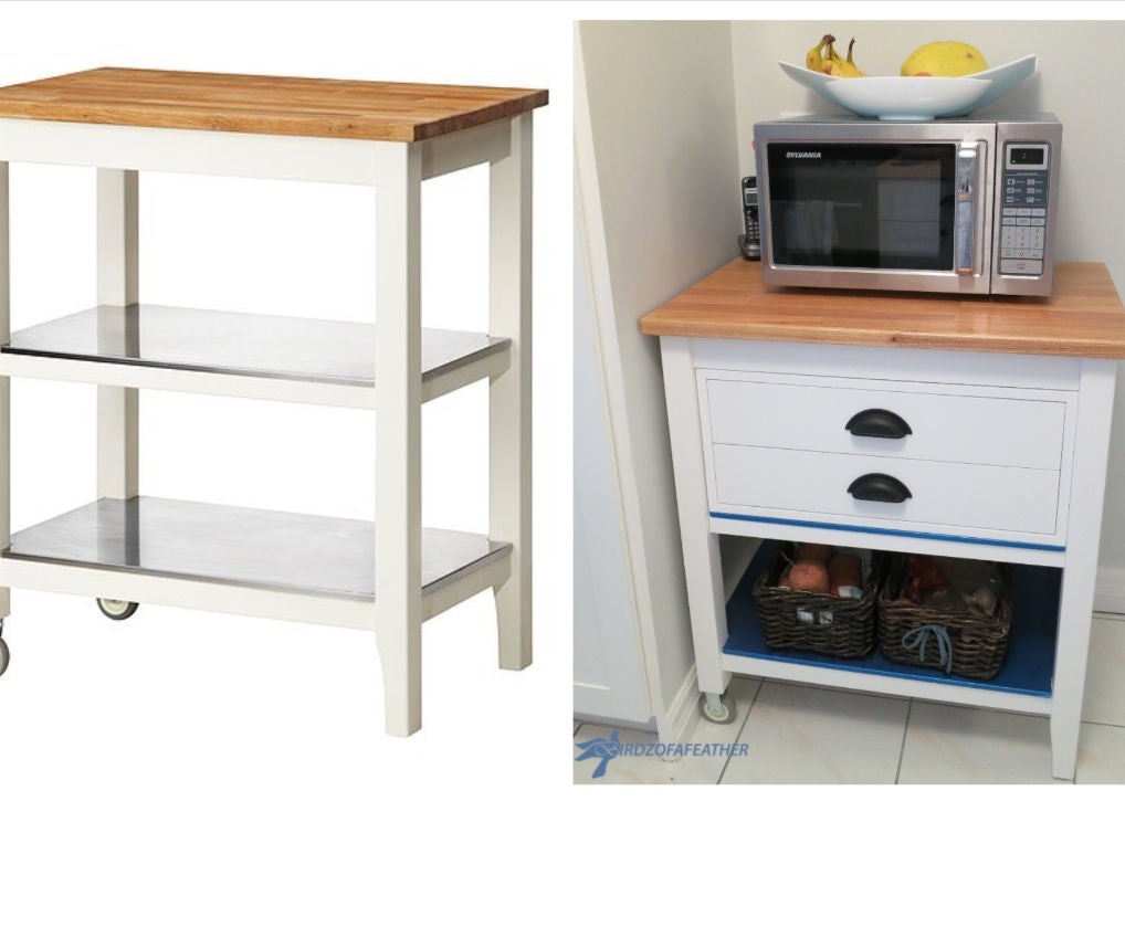 Ikea Stenstorp Kitchen Cart Hack 17 Steps (with Pictures) Instructables
