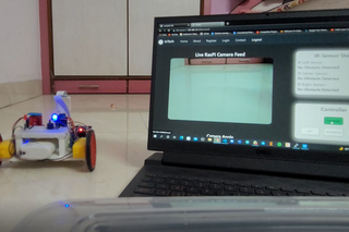 Iot based surveillance deals robot