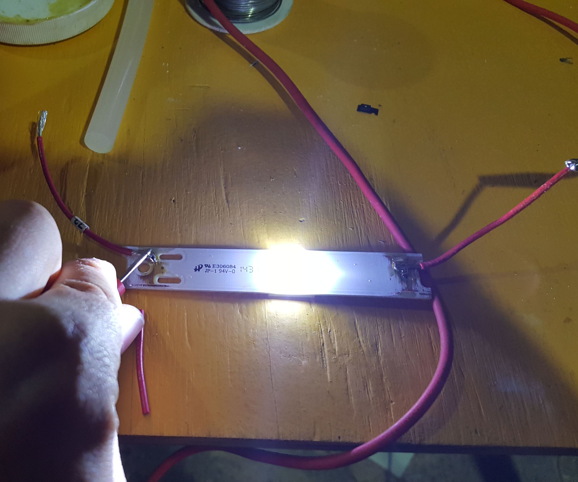 Using LEDs From an LCD TV.