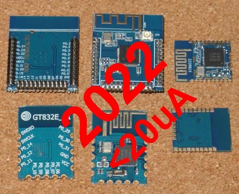 Easy Very Low Power BLE <20uA (2022/2024) With Arduino