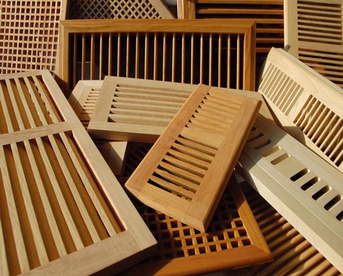 Wood Species for Floor Registers