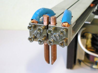 DIY Battery Tab Resistance Fine-spot Welder