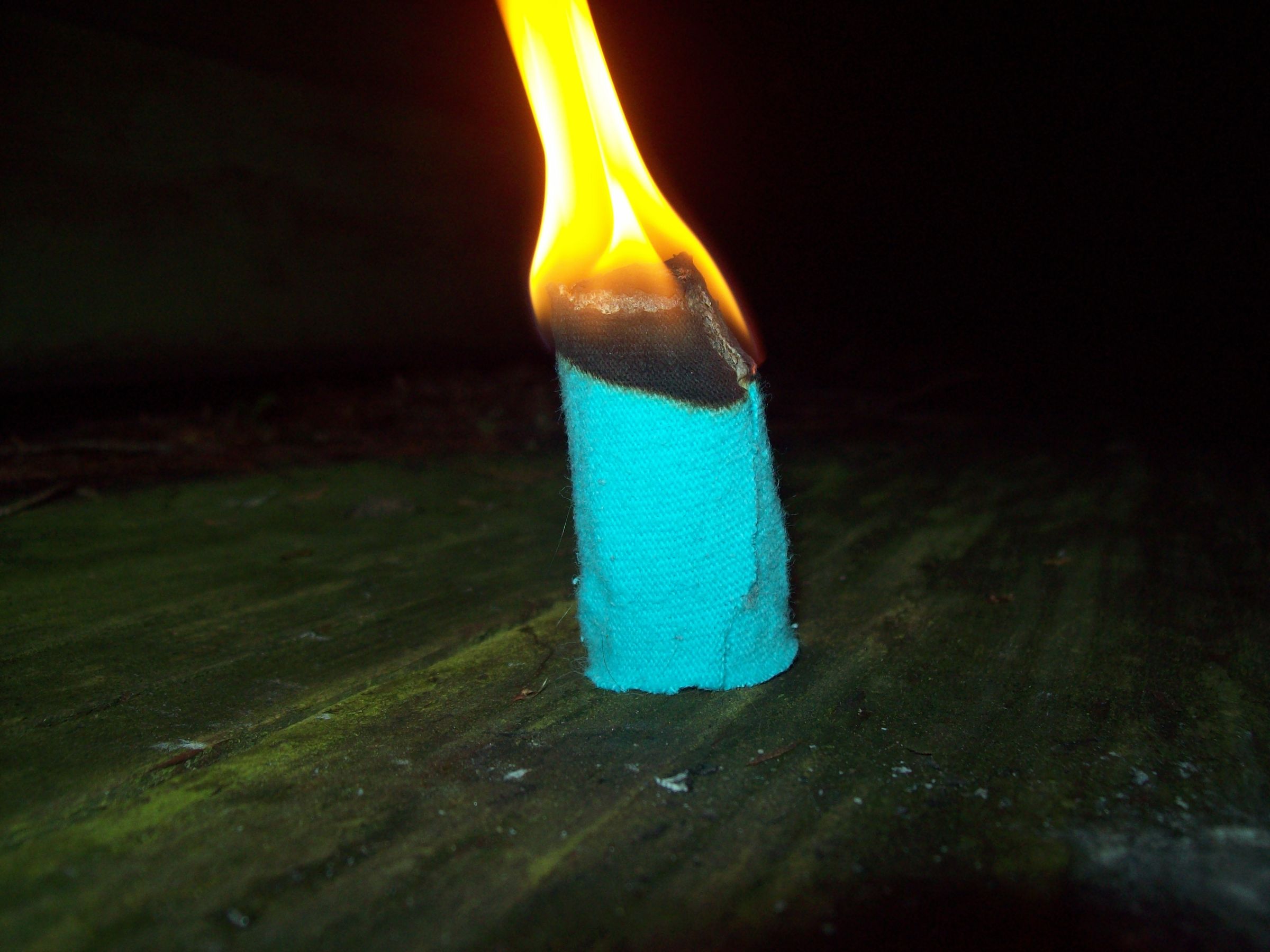 1 Minute Duct Tape Fire Starter 6 Steps Instructables