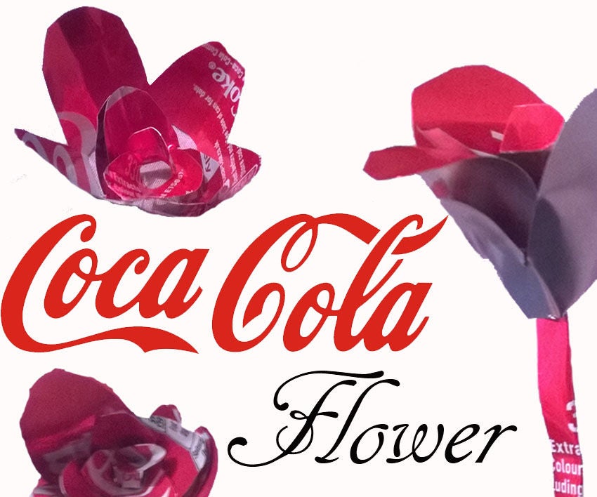 Coca Cola Flower 6 Steps (with Pictures) Instructables