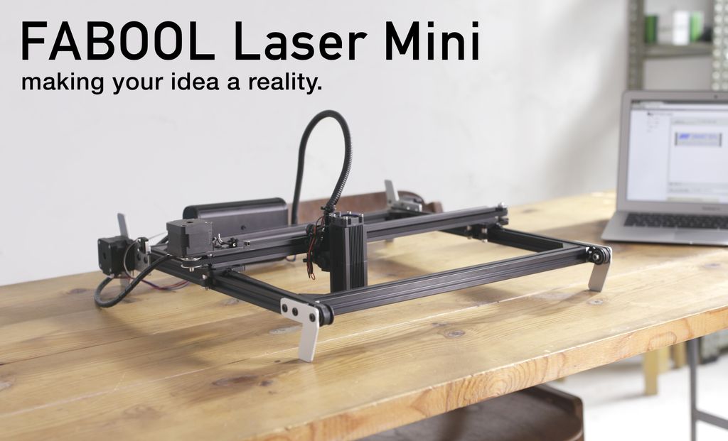 DIY Desktop Laser Cutter and Engraver - FABOOL Laser Mini : 11 