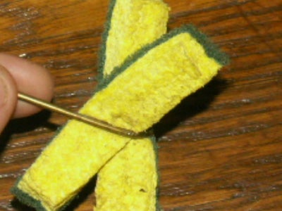 Step Two: Making Cleaning Sponge