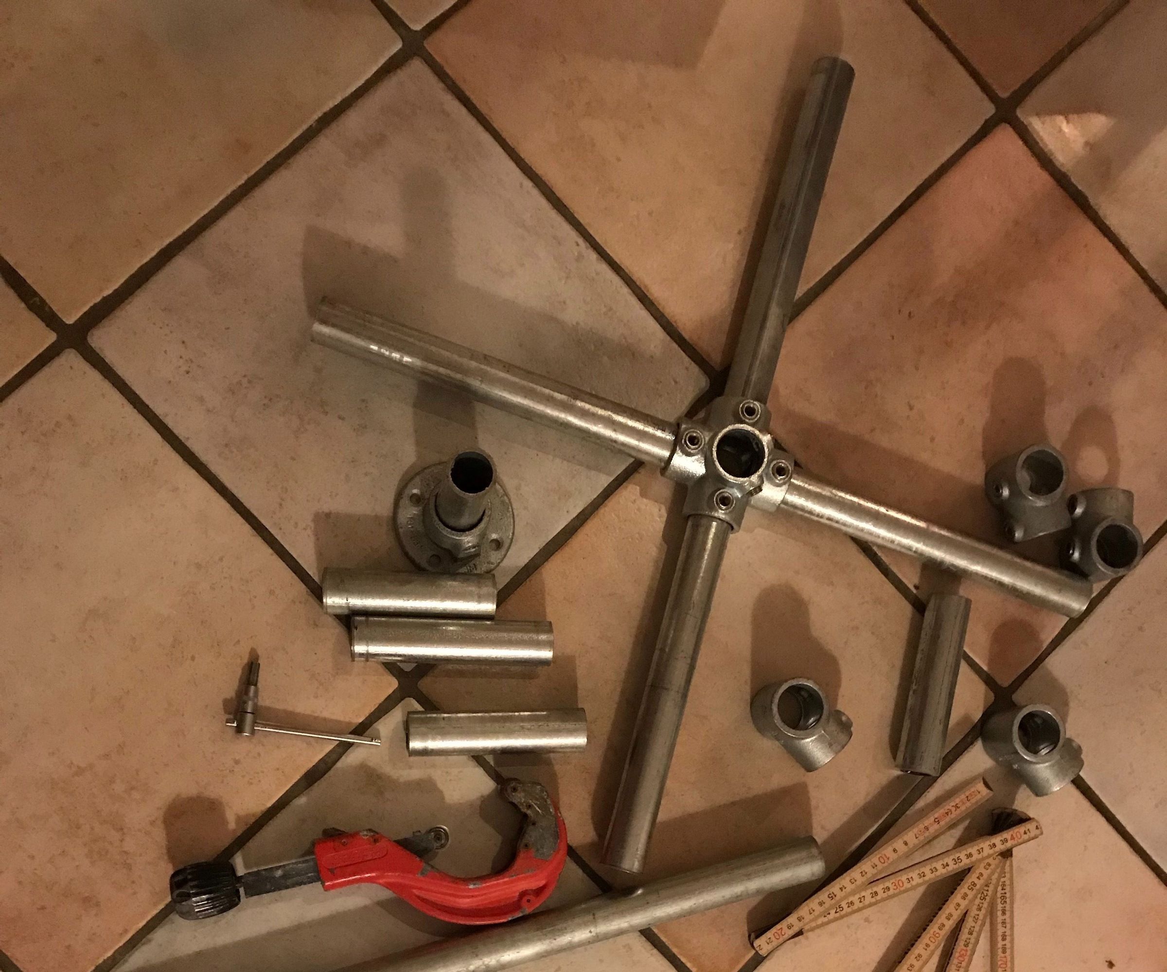 Simple Wire Decoiler