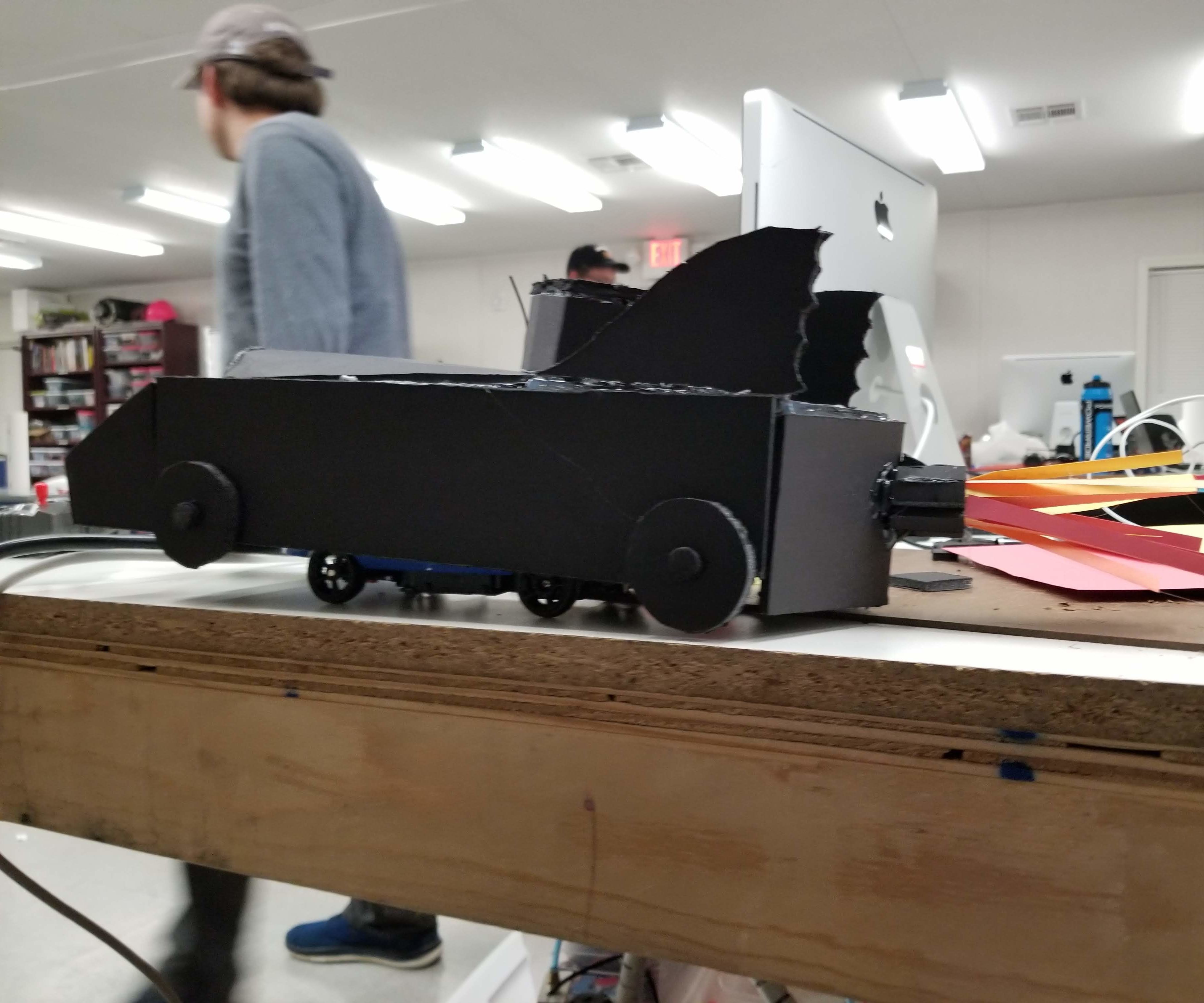 Foam Core RC Batmobile 