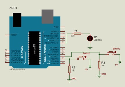 Start-Stop Button Switch With Arduino