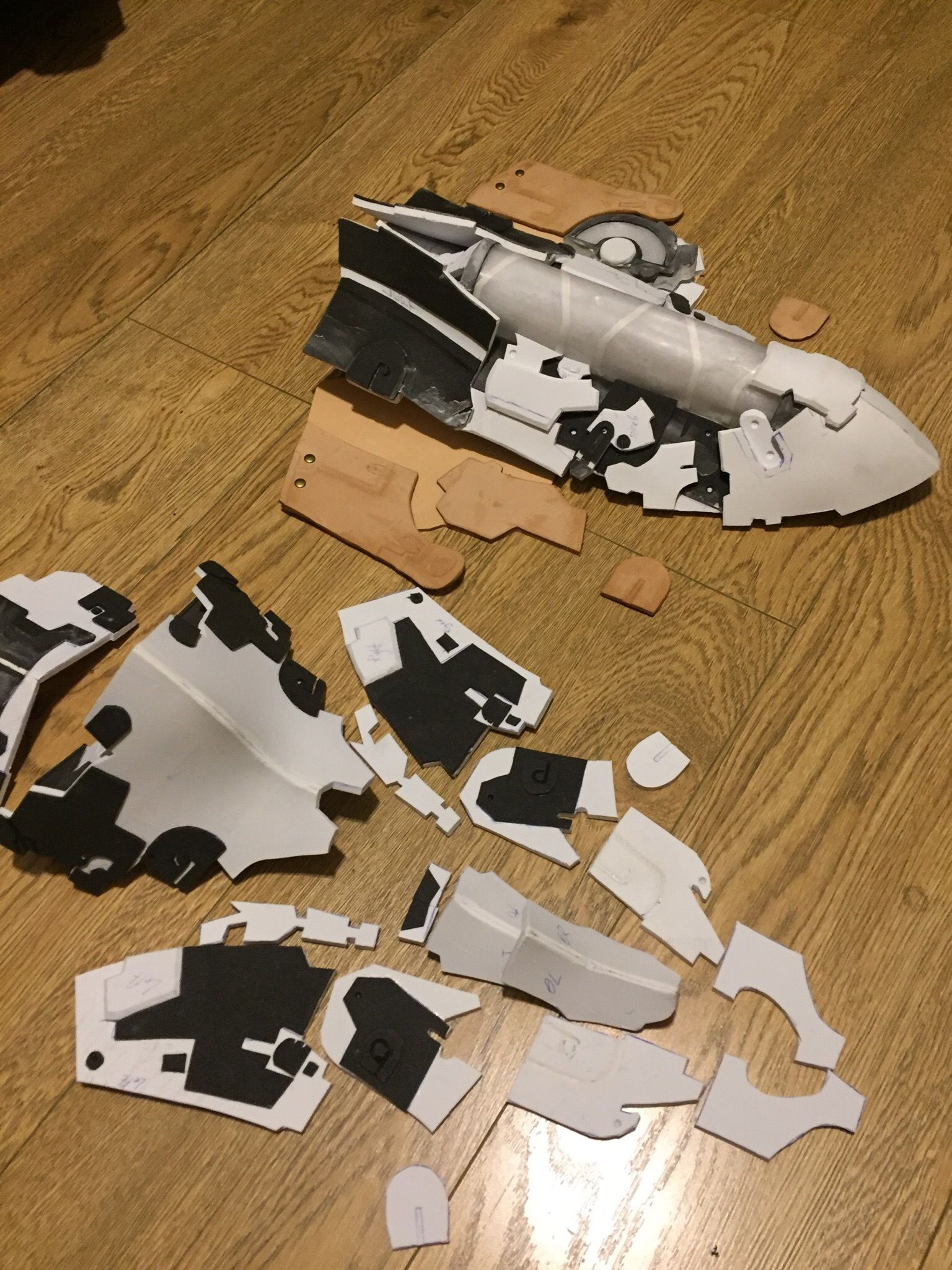 ​Manufacture of Back and Frontal Armor