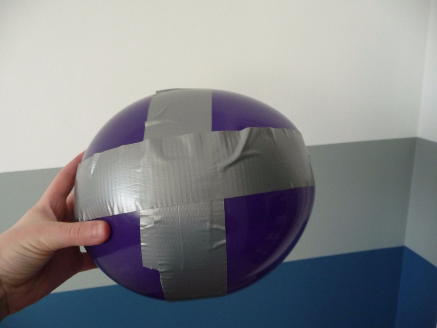 Indoor Soccer Ball With Duct Tape 4 Steps Instructables