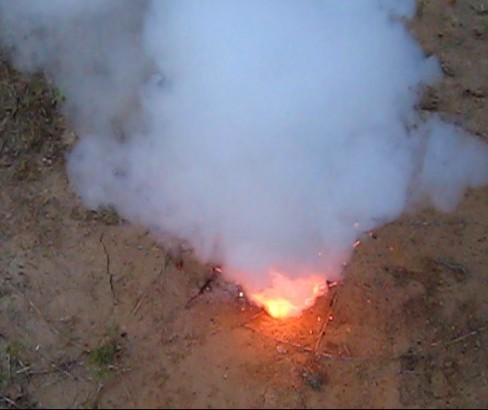 Ping-Pong Ball Smoke Bomb