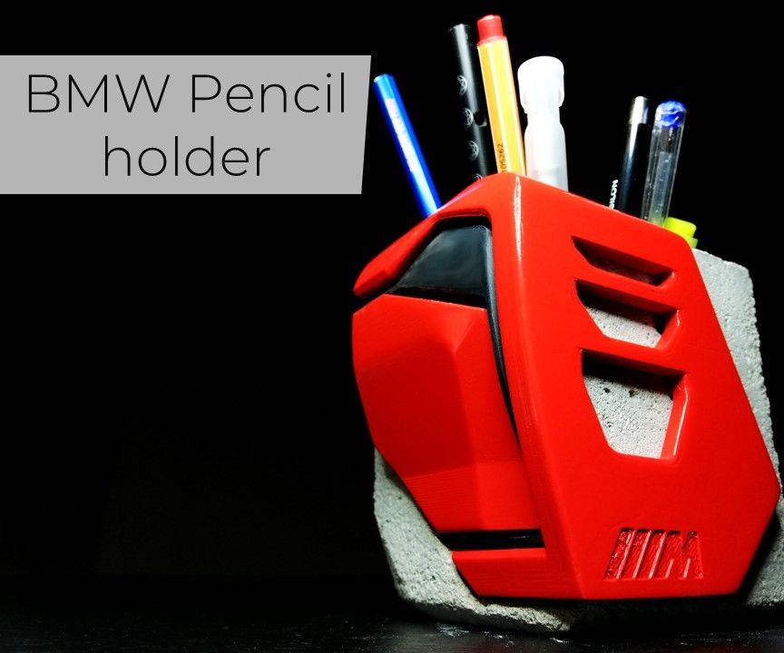 BMW Concept Car Inspired Pencil Holder