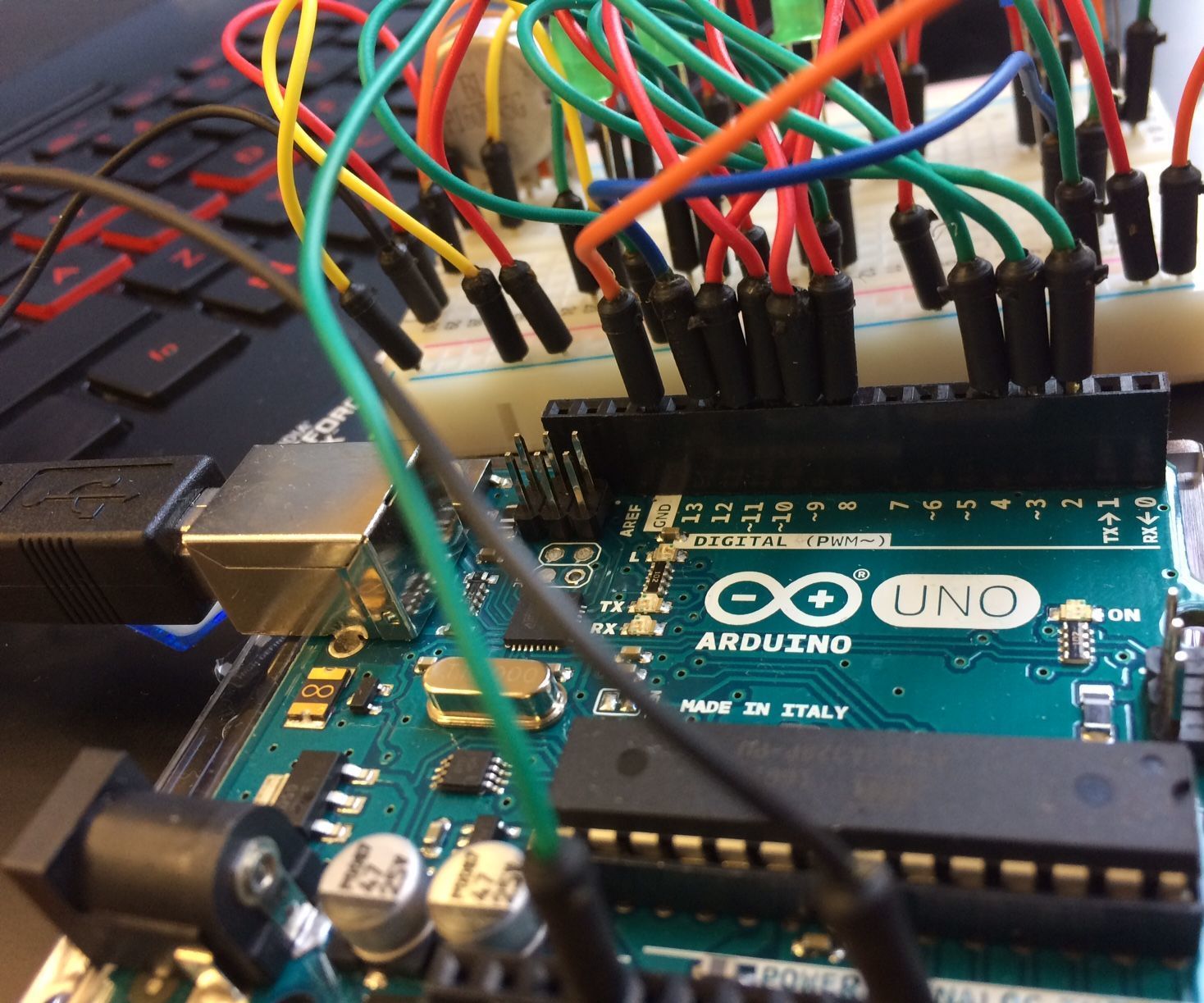 Arduino UNO Laser Game