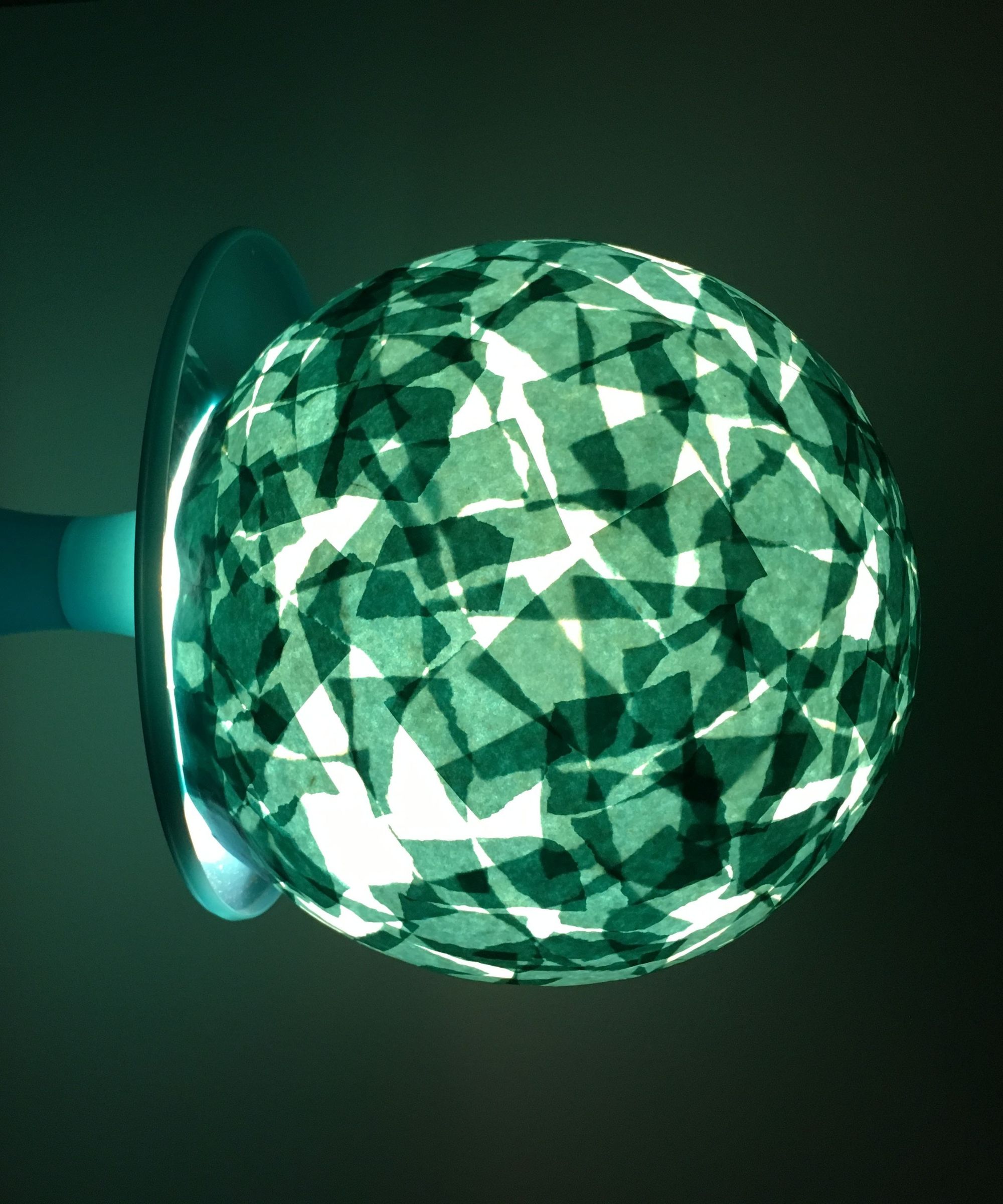 Paper Mache Light Shade 