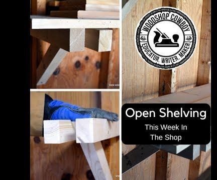 Open Shelving for the Workshop