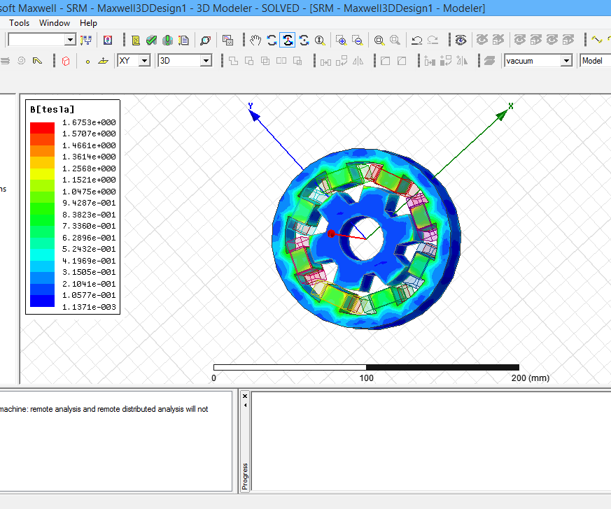 Switched Reluctance Motor Design Using Ansys Maxwell