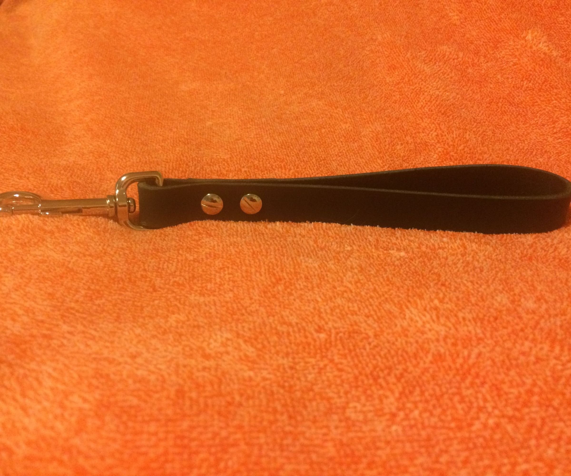 Leather Traffic Handle Dog Leash