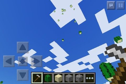 How to Make It Rain Cactus in Minecraft!