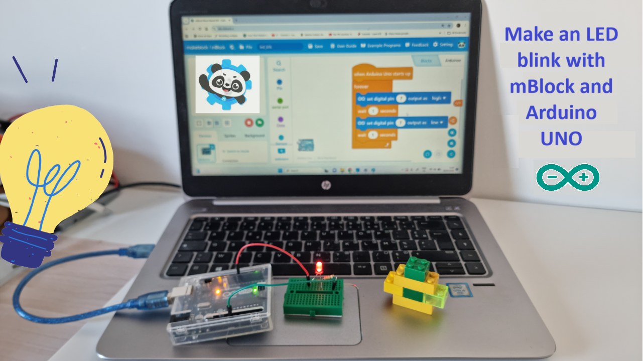 How to Make an LED Blink With MBlock and Arduino UNO – Fun Project for ...