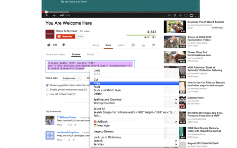 Add a YouTube Video to Your Blog Post : 7 Steps - Instructables