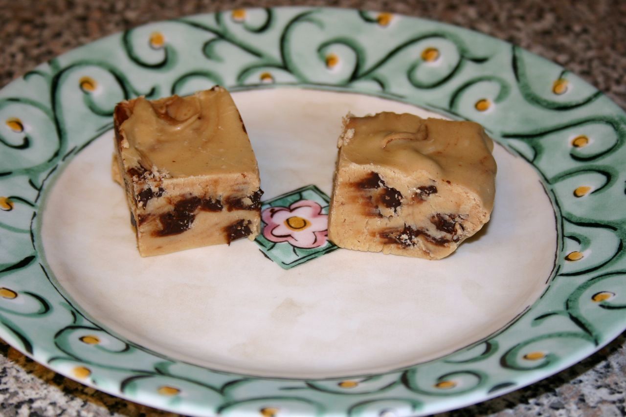 Chocolate Chip Peanut Butter Fudge