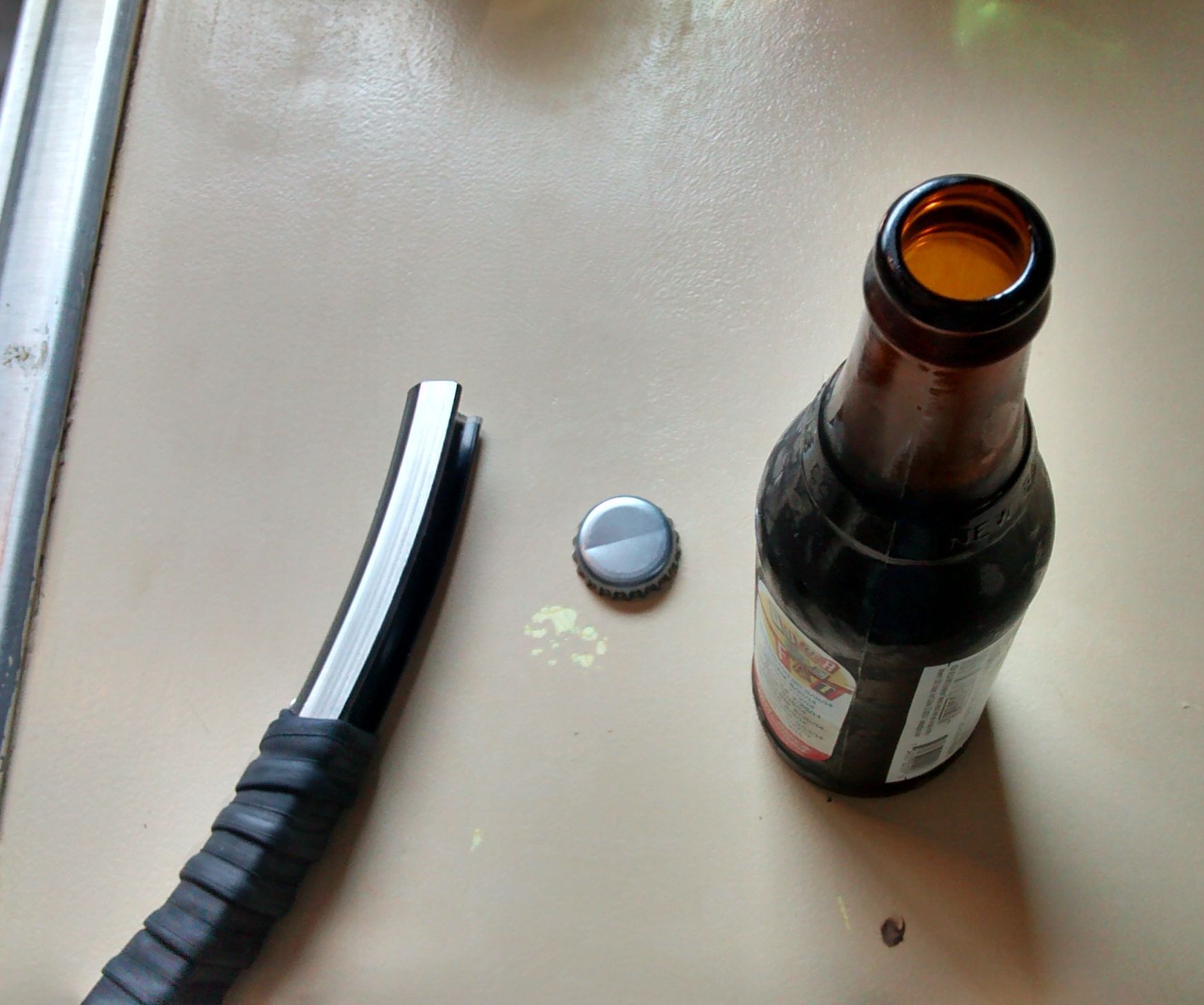 Bike Rim Bottle Opener 