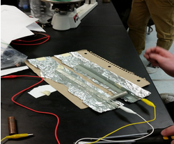 Electromagnetic Accelerator Experiment + Aluminum Foundry 