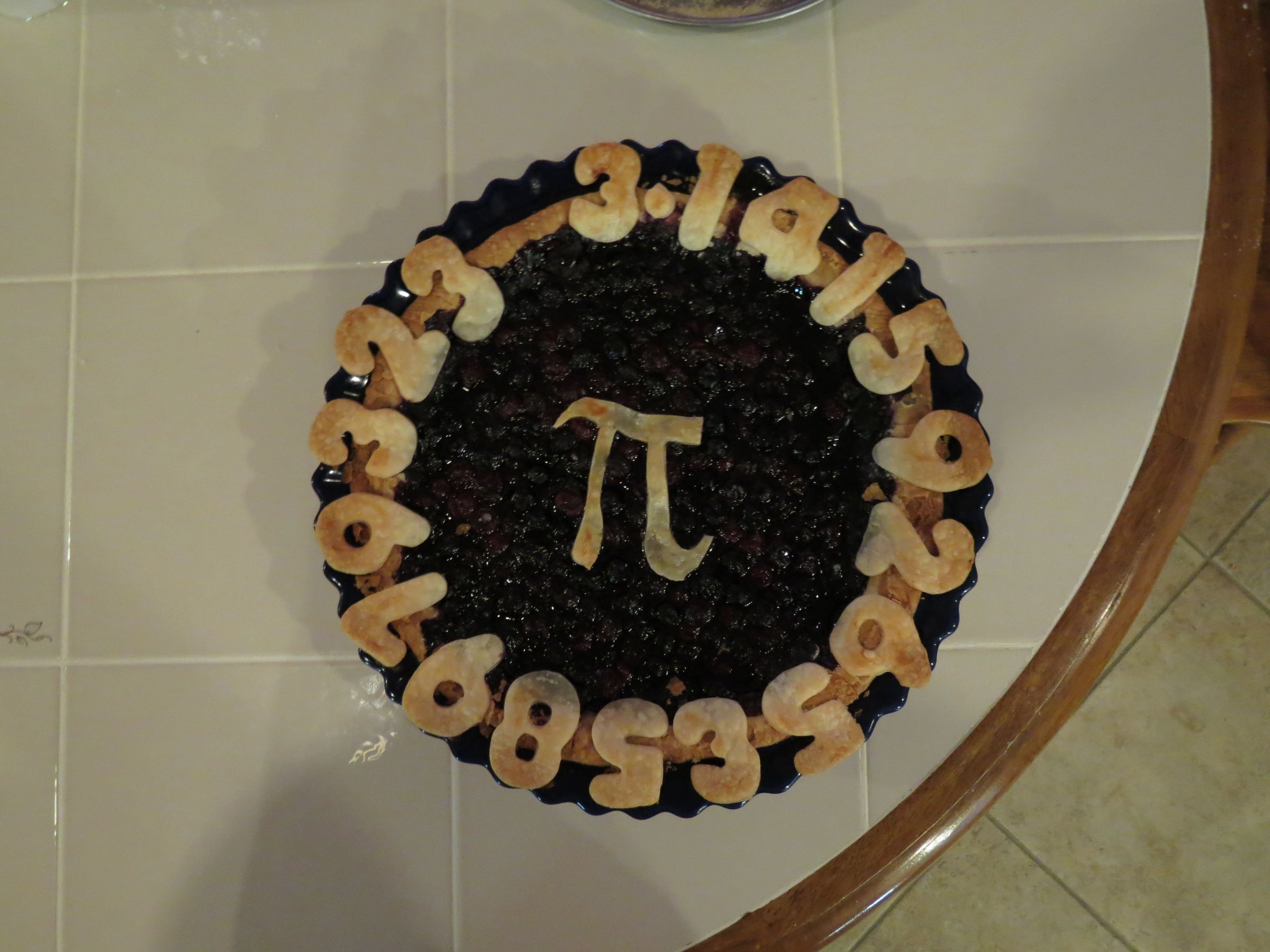 Blueberry Pi Pie