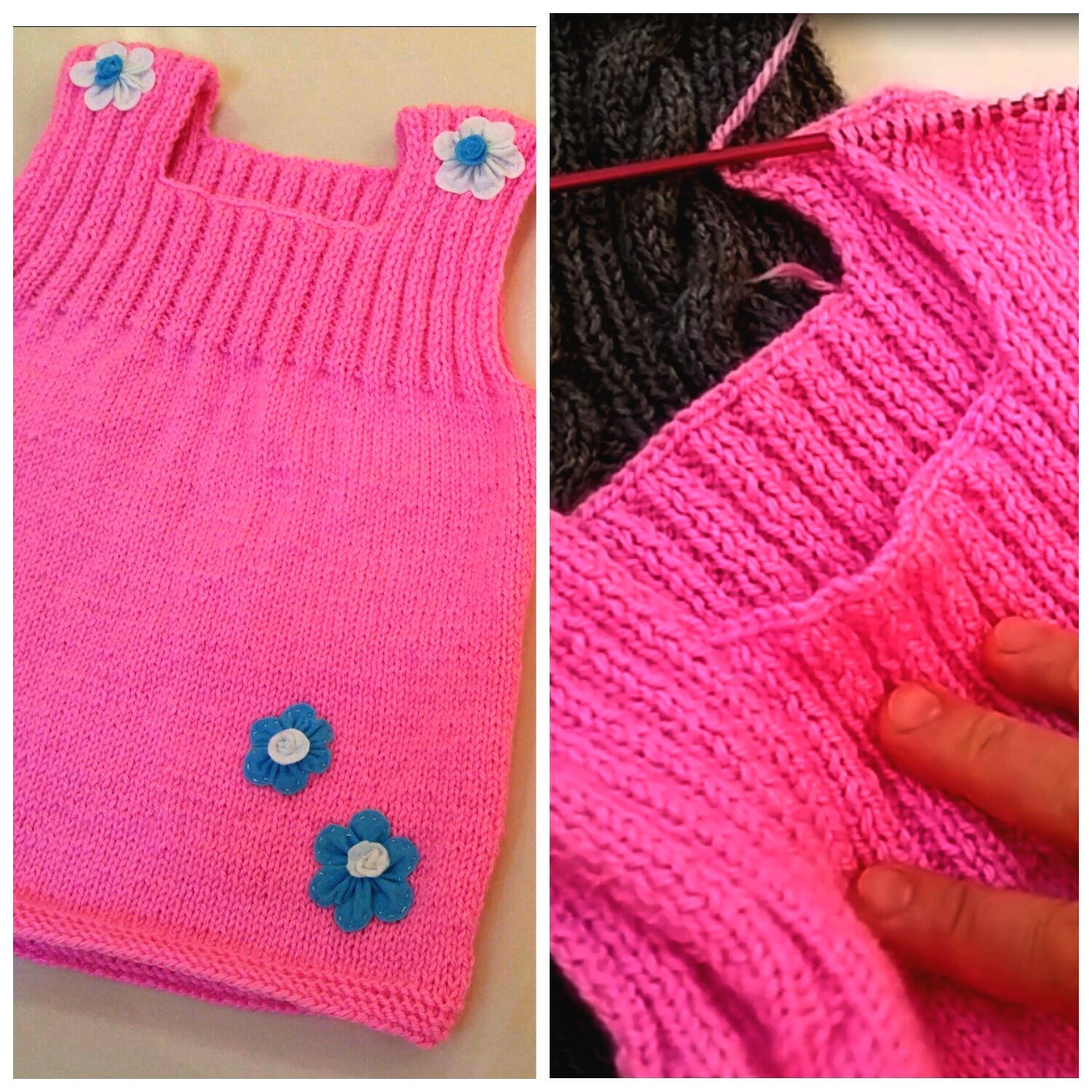 ♥ KNITTING BABY DRESS ♥ Instructables
