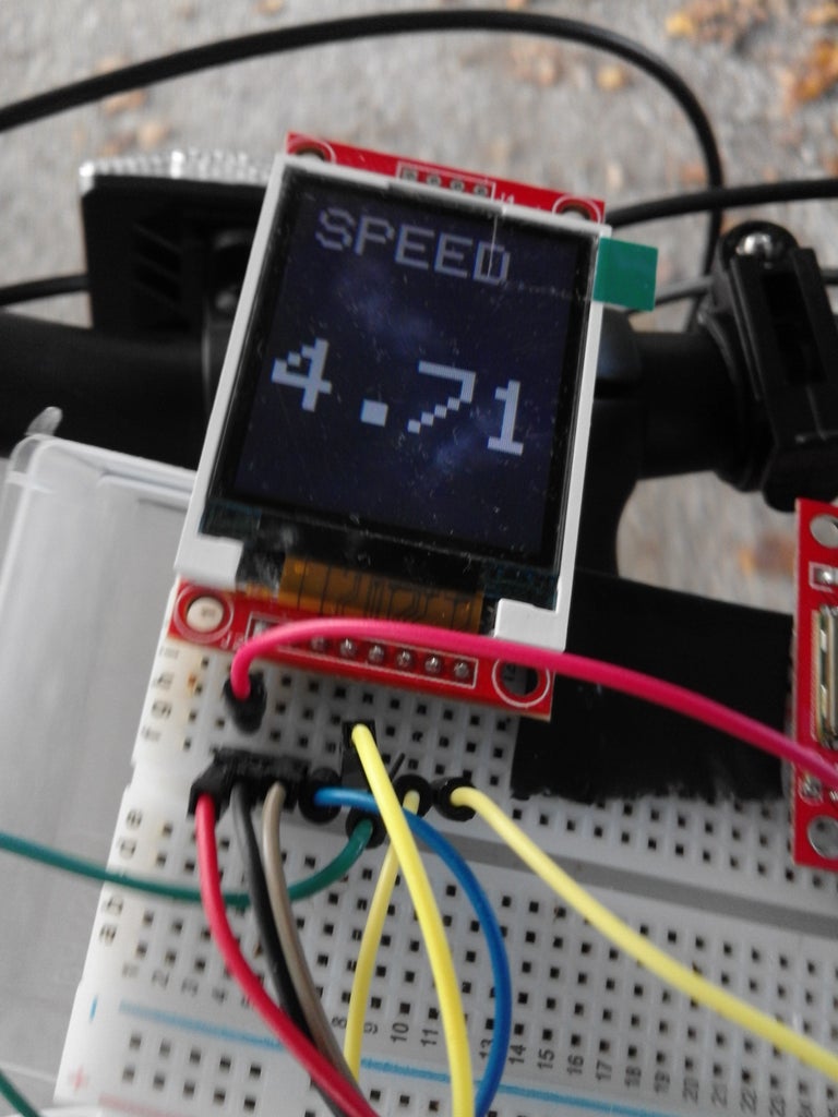 Arduino Bicycle Speedometer Using GPS