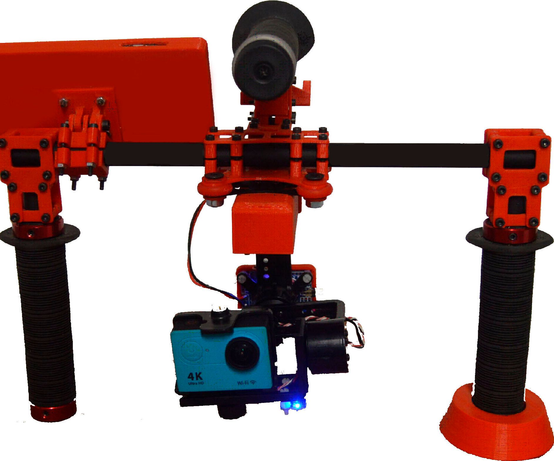 Estabilizador De Video Realizado En 3D Low Cost