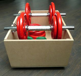 Dumbbells Box : 5 Steps (with Pictures) - Instructables