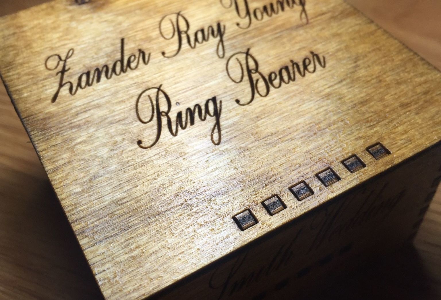 Ring Bearer Box