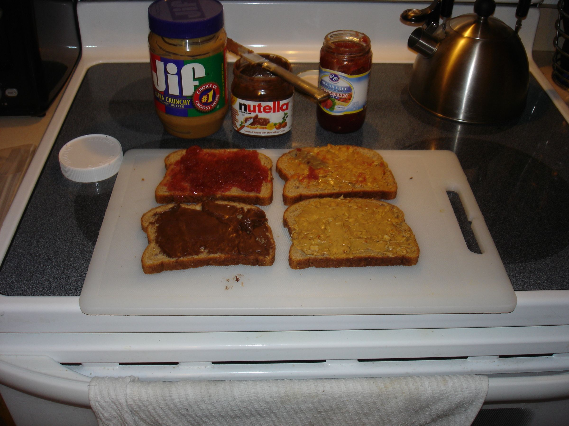 'Cuz Peanut Butter and Jelly Is for the Weak.