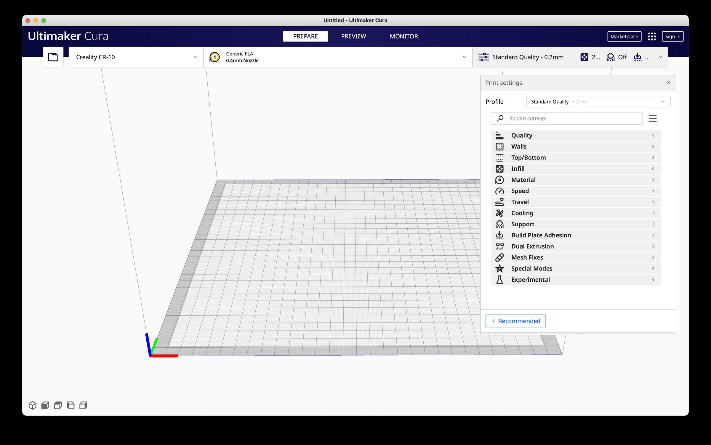 Cura Setting for Ender 3 MicroSwiss DE Conversion : 6 Steps - Instructables