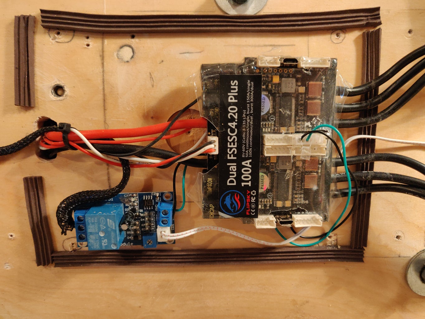 FIRST DIY ELECTRIC SKATEBOARD BUILD Circuit Diagram