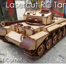 Lasercut RC Comet Tank