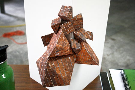 Pin & Glue Shapes Together in Arrangements