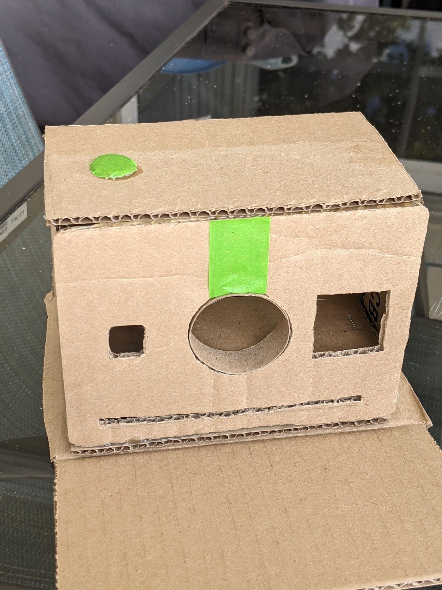 A Cardboard Polaroid Camera cam Holder 9 Steps (with Pictures