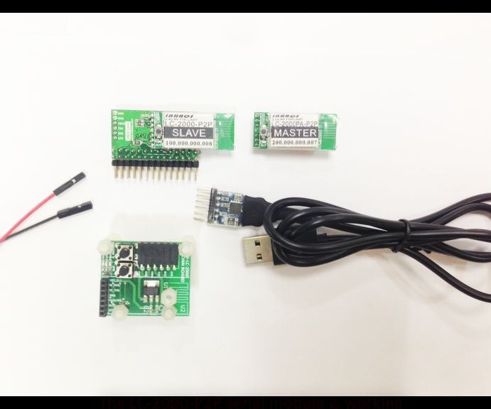 LC-2000(PA)-P2P 2.4GHz RF Arduino Remote Sketch Upload Demo