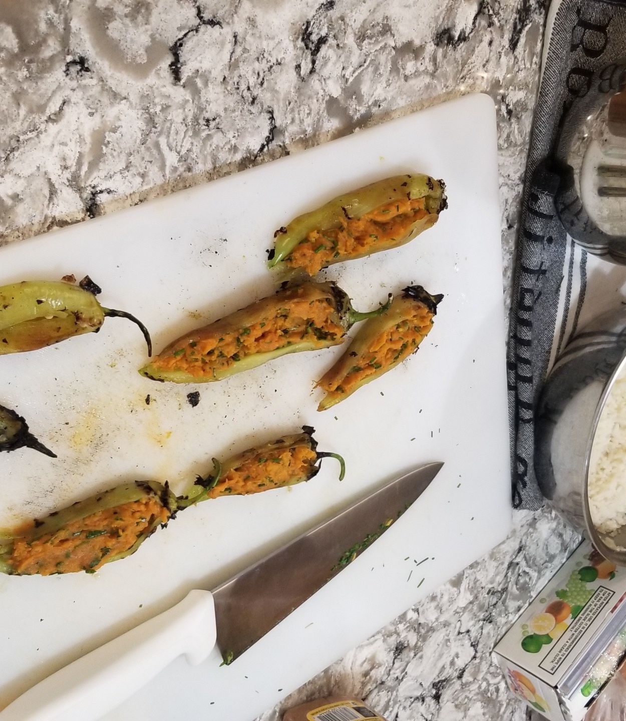 Organic Sweet Potato Stuffed Banana Peppers 9 Steps (with Pictures