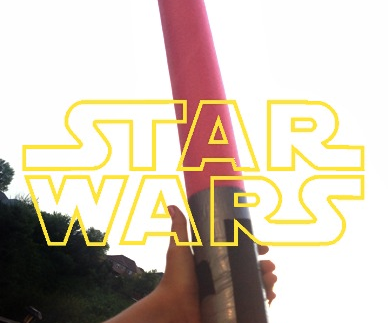 Pool Noodle Lightsabres!