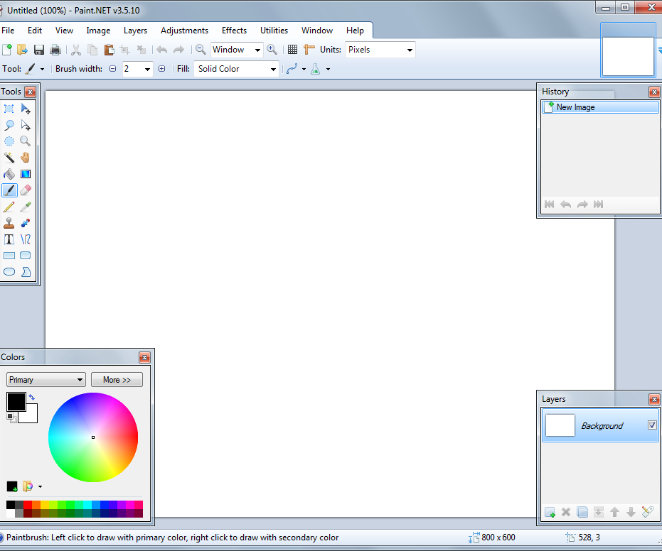 How to make a youtube tech intro with paint.NET