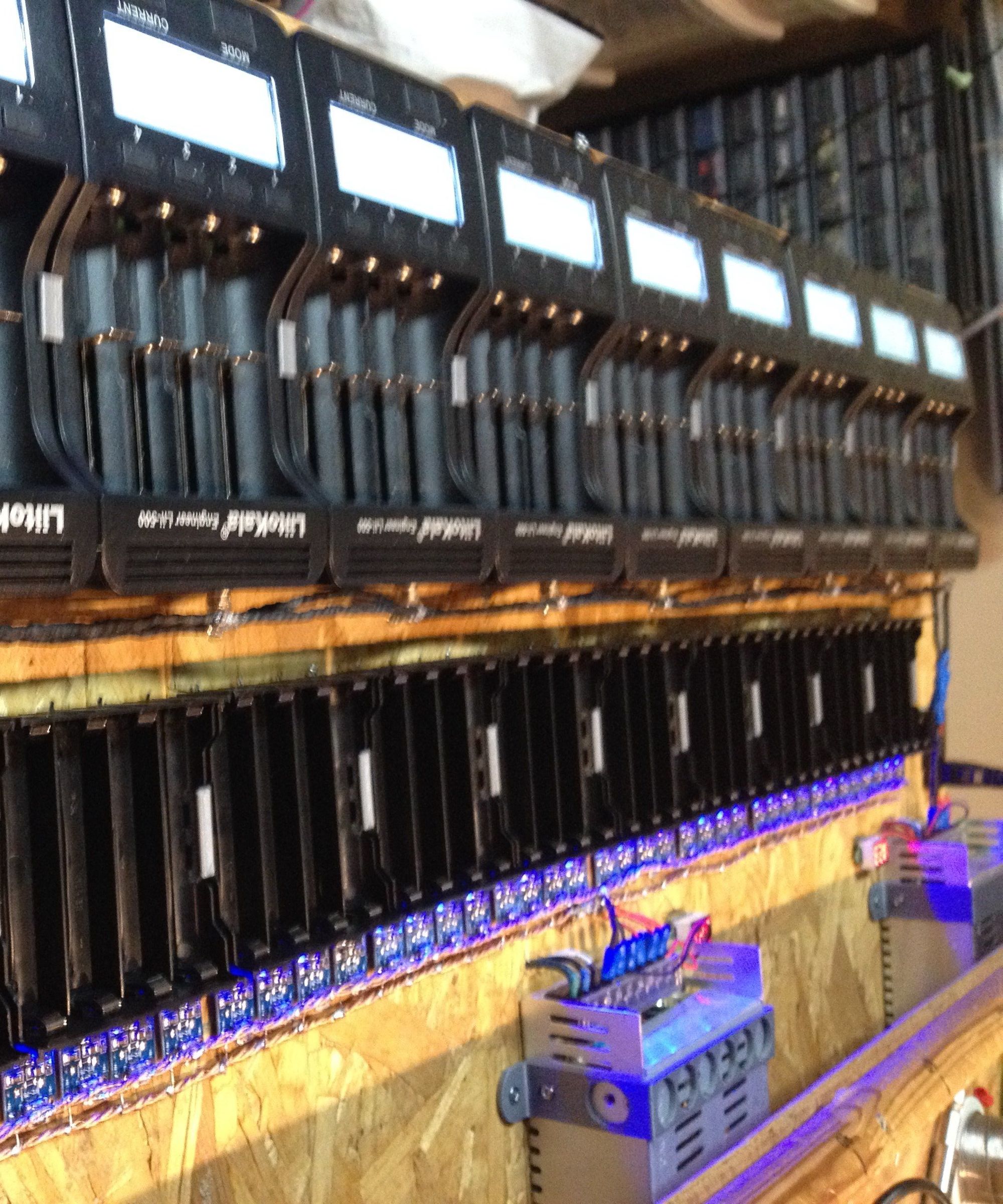 18650 Lithium-ion Battery Testing Station