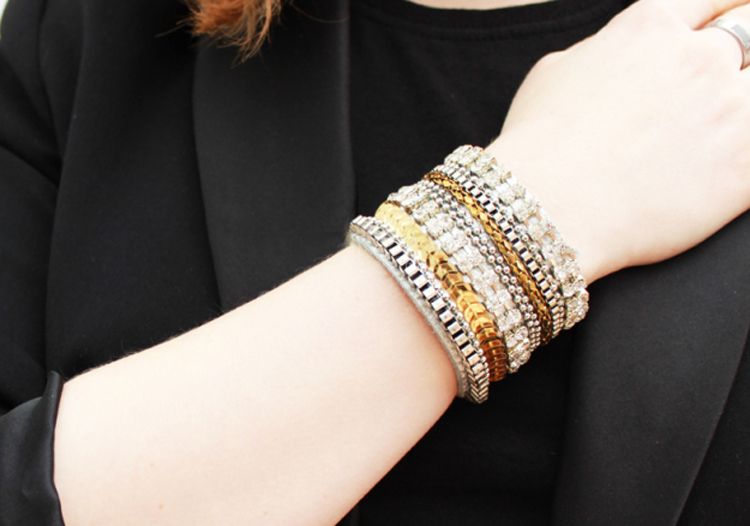 Handmade Jewelry Design-DIY Multi Chain Bracelets for Small Wristed Women