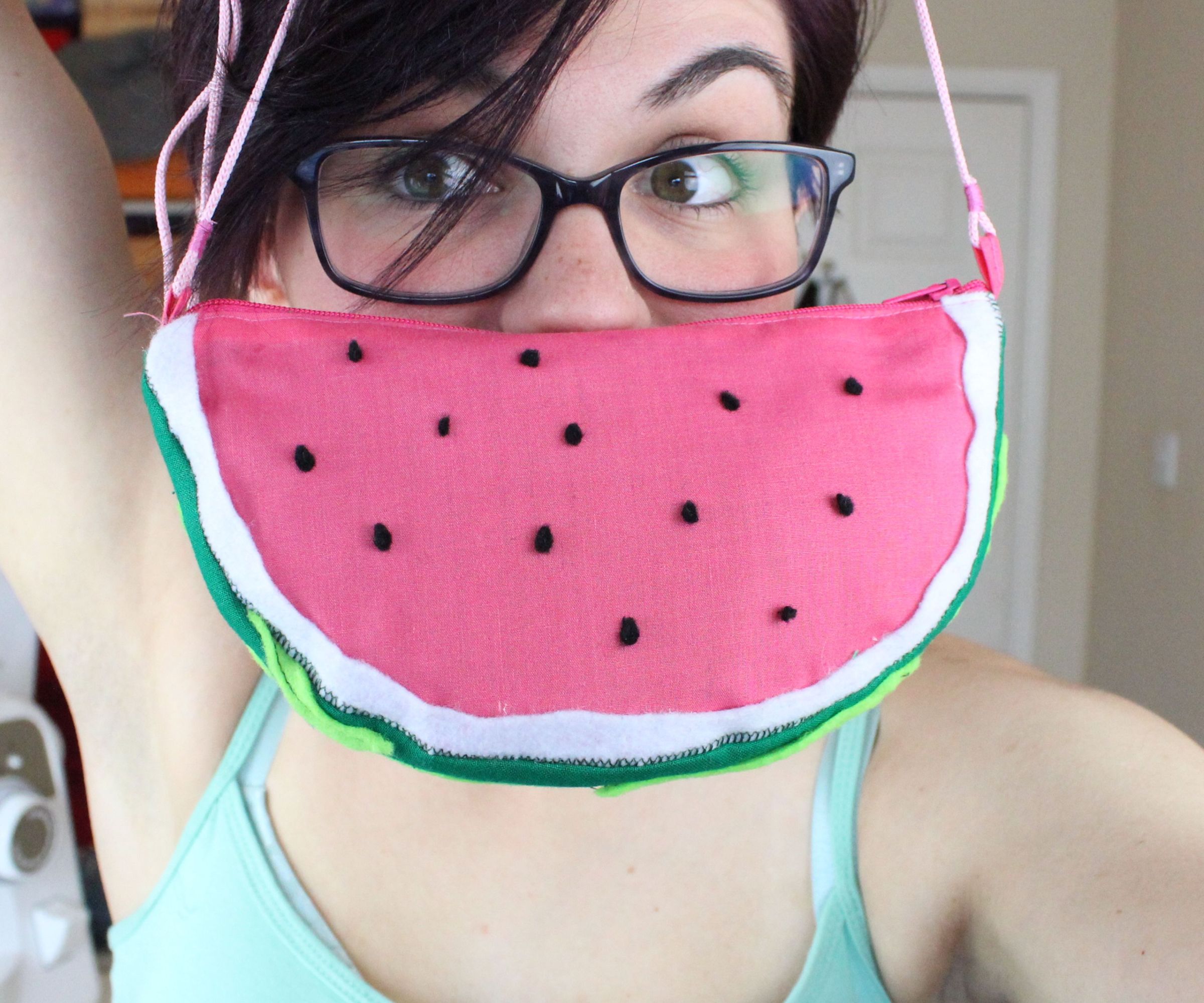 Watermelon Slice Bag