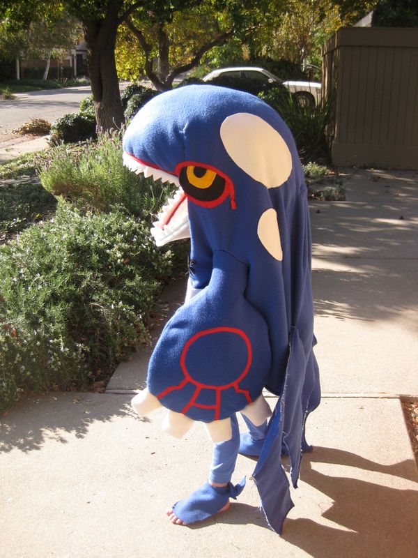 A Kyogre Pokemon Costume