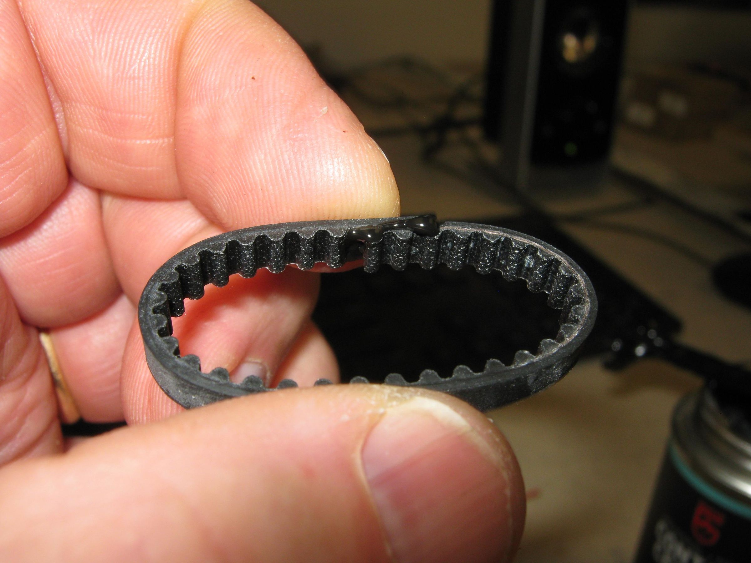 Making Timing Belts & Robot Tank Treads Using Scarf Joints Splicing