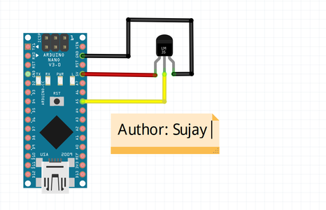 Arduino Temperature Sensor Using LM35 : 3 Steps - Instructables